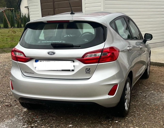 Ford Fiesta cena 36000 przebieg: 111000, rok produkcji 2018 z Wilamowice małe 172